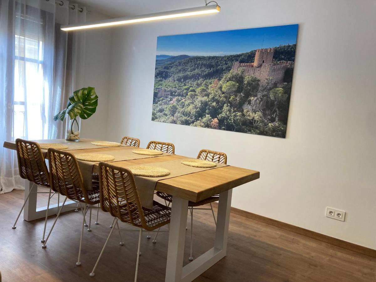 Apartamento Centrico, Climatizado Y Totalmente Equipado De 3 Habitaciones Para 6-7 Personas Santa Coloma De Farners Luaran gambar