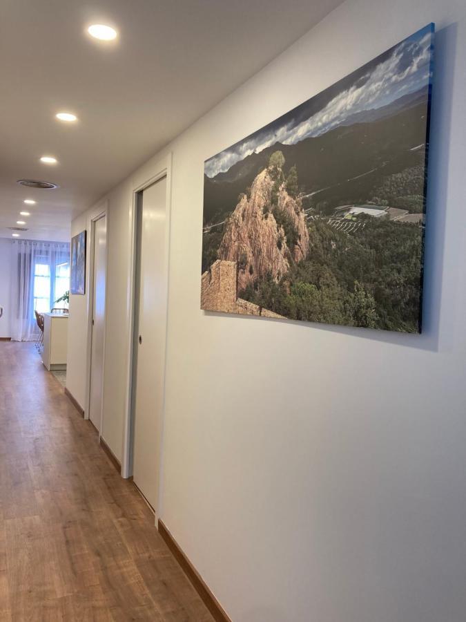 Apartamento Centrico, Climatizado Y Totalmente Equipado De 3 Habitaciones Para 6-7 Personas Santa Coloma De Farners Luaran gambar